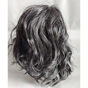 Jon Renau SmartLace Wig Women Salt and Pepper Grey Wavy Bob Synthetic